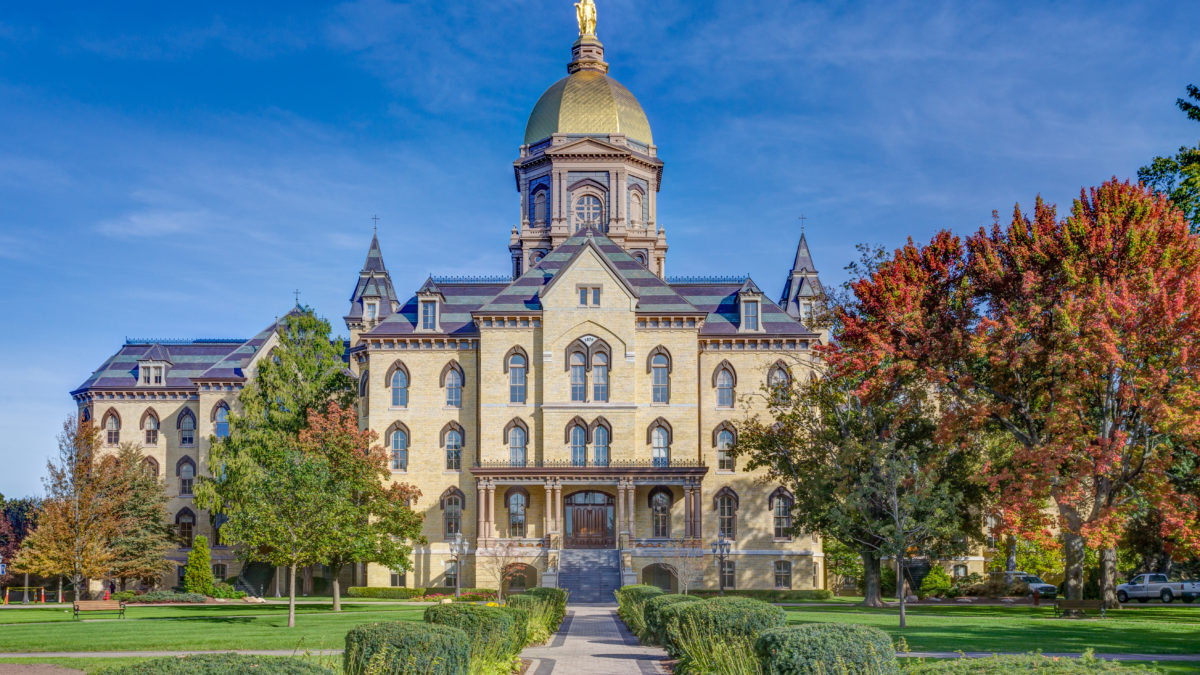 Notre Dame acceptance rate, how to get into