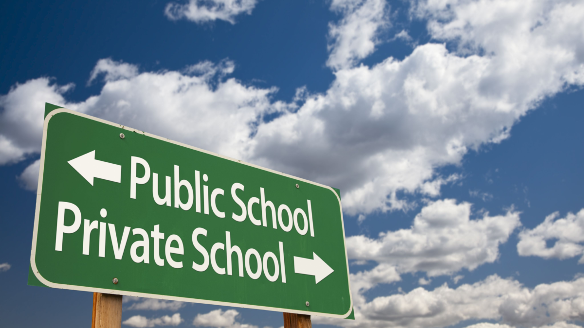 comparison and contrast essay about public and private schools