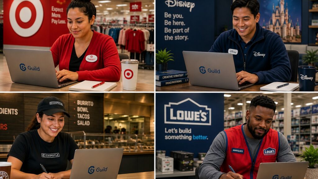 Best Schools for Guild Education-Sponsored Tuition Programs (Target, Disney, Chipotle, Lowe's ...